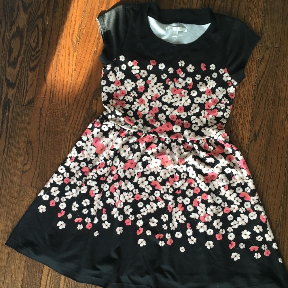 Floral Lauren Conrad midi dress
